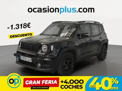 Usado Jeep Renegade Night Eagle 120 CV (88 kW) 2020 Negro SUV