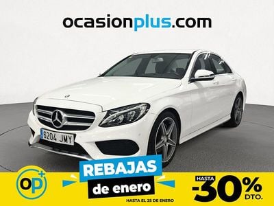 Blanco Usado 2016 Mercedes C220 AMG Berlina | 21.750 € (Buen precio)