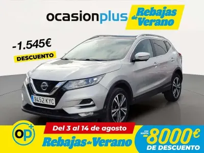 Usado Nissan Qashqai N-Connecta 116 CV (85 kW) 2019 Gris SUV