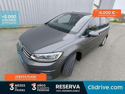Usado VW Touran Sport 150 CV (110 kW) 2017 Gris Monovolumen
