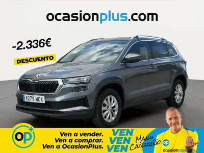 Usado Skoda Karoq Ambition 150 CV (110 kW) 2022 Gris SUV