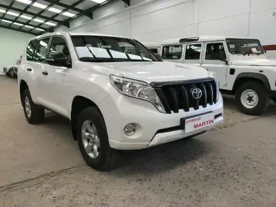 Begagnad Toyota Land Cruiser 177 HK (130 kW) 2017 Vit SUV