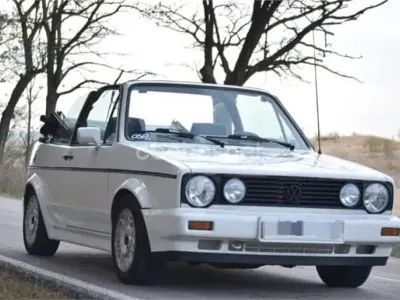 Usado VW Golf Cabriolet 112 CV (82 kW) 1989 Blanco Descapotable