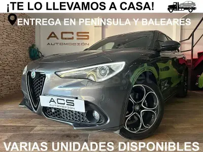 Usado Alfa Romeo Stelvio Veloce 210 CV (154 kW) 2022 Gris / plata SUV