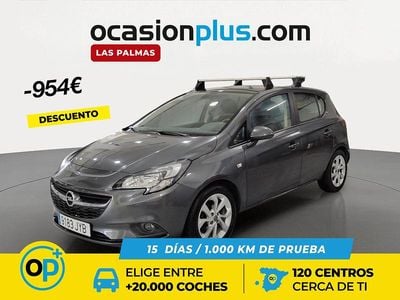 Usado Opel Corsa Selective 90 CV (66 kW) 2017 Gris Utilitario