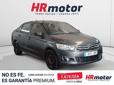 Usado Citroën C-Elysee I PureTech 82 CV (60 kW) 2017 Gris Berlina