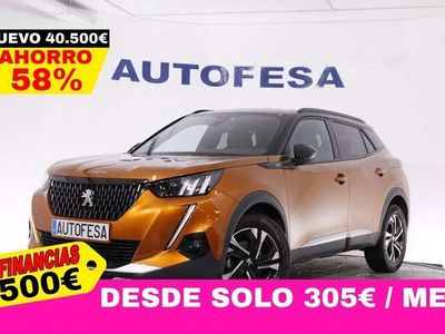 Usado Peugeot 2008 GT 131 CV (96 kW) 2021 Naranja SUV