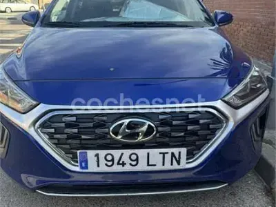 Usado Hyundai Ioniq 141 CV (103 kW) 2021 Azul Utilitario