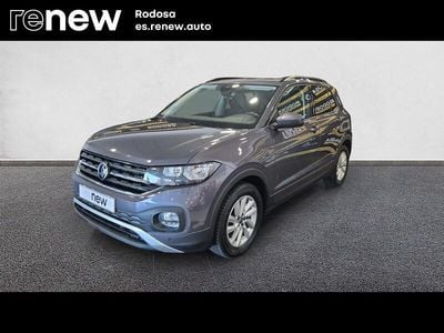 Usado VW T-Cross Advance 95 CV (69 kW) 2022 Gris SUV