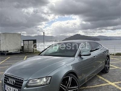 Usado Audi A5 Sportback S-Line 177 CV (130 kW) 2010 Gris / plata Utilitario