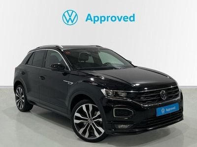 Usado VW T-Roc Sportline 150 CV (110 kW) 2021 Negro SUV