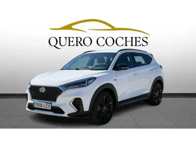 Usado Hyundai Tucson N Line 177 CV (130 kW) 2019 Blanco SUV