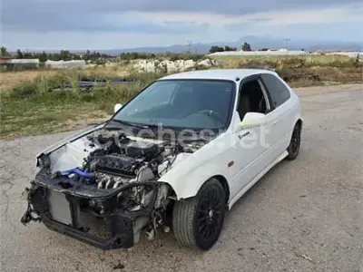 Usado Honda Civic S 90 CV (66 kW) 1996 Blanco Berlina