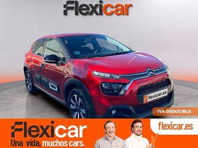 Rojo Usado 2024 Citroën C3 PureTech Berlina | 13.990 € (Precio justo)