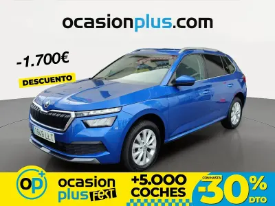 Usado Skoda Kamiq Ambition 115 HP (84 kW) 2020 Azul SUV