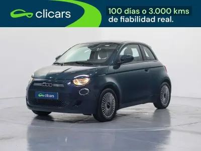 Usado Fiat 500e Icon 86 kW (118 CV) 2023 Verde Descapotable