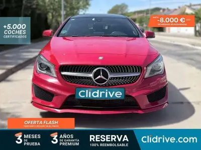 Käytetty Mercedes CLA220 Shooting Brake AMG line 177 HP (130 kW) 2016 Punainen Farmari