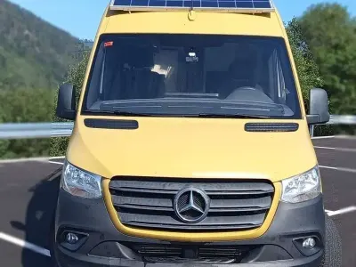 Usado Mercedes Vito 114 CV (83 kW) 2018 Amarillo Van