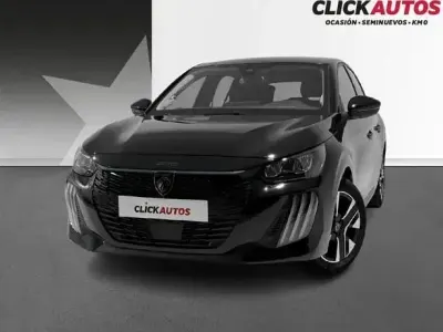 Usado Peugeot 208 Allure 100 CV (73 kW) 2025 Negro Utilitario