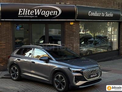Usado Audi Q4 e-tron Premium 150 kW (204 HP) 2022 Cinzento SUV