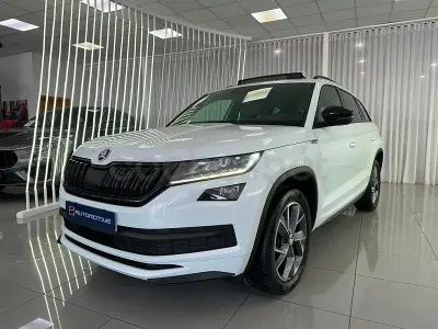 Usado Skoda Kodiaq SportLine 150 CV (110 kW) 2020 Blanco SUV