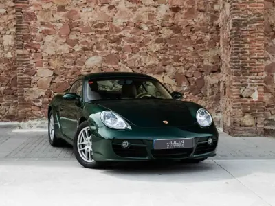 Usado Porsche Cayman 245 CV (180 kW) 2007 Verde Coupe