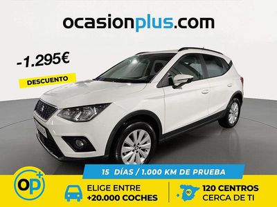 Usado Seat Arona Ecomotive 95 CV (69 kW) 2019 Blanco SUV
