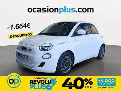 Usado Fiat 500e Icon 86 kW (118 CV) 2022 Blanco Utilitario