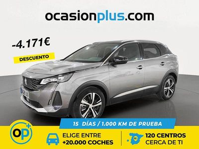 Usado Peugeot 3008 GT 225 CV (165 kW) 2021 Gris / plata SUV