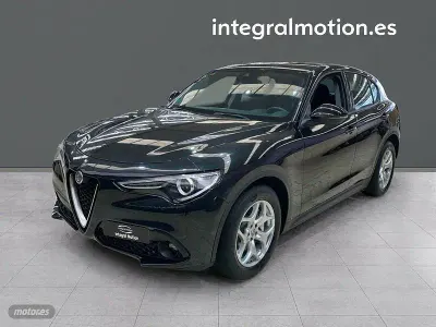 Usado Alfa Romeo Stelvio Super 160 CV (117 kW) 2019 Negro SUV