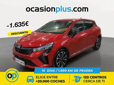 Usado Renault Clio V Techno 90 CV (66 kW) 2025 Rojo Berlina