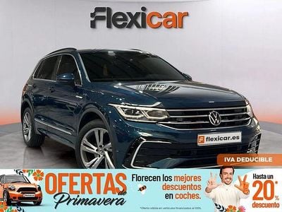 Usado VW Tiguan R-line 150 CV (110 kW) 2021 Azul SUV