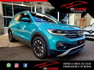 Usado VW T-Cross Advance 115 CV (84 kW) 2020 Verde SUV