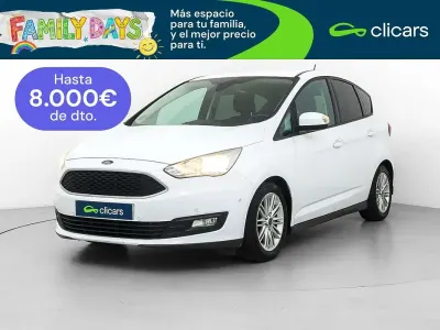 Begagnad Ford C-MAX Trend+ 125 HK (91 kW) 2017 Vit Minibuss