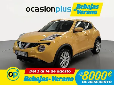 Usado Nissan Juke Acenta 116 CV (85 kW) 2014 Amarillo SUV