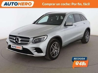 Gris Usado 2019 Mercedes GLC250 AMG line SUV | 30.499 € (Super precio)