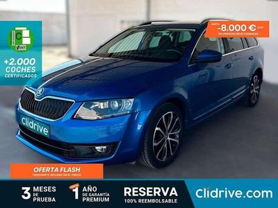 Azul Usado 2017 Skoda Octavia Style Familiar | 15.490 € (Precio justo)