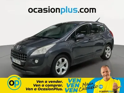 Usado Peugeot 3008 Premium 120 CV (88 kW) 2011 Gris Familiar