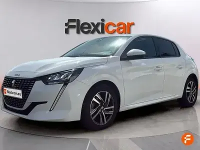 Używany Peugeot 208 Allure 100 KM (73 kW) 2020 Biały Hatchback