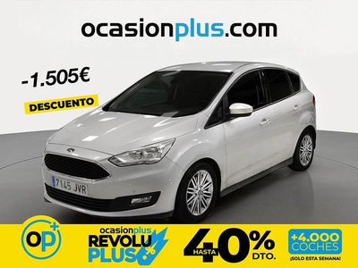 Usado Ford C-MAX Trend+ 125 CV (91 kW) 2016 Gris Monovolumen