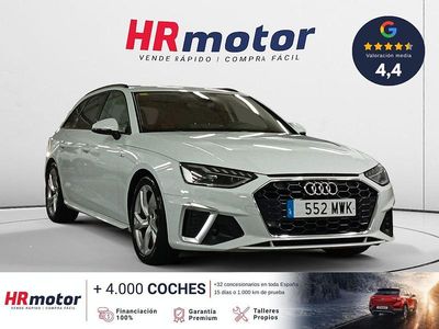 Usado Audi A4 S-Line 163 CV (119 kW) 2021 Blanco Familiar
