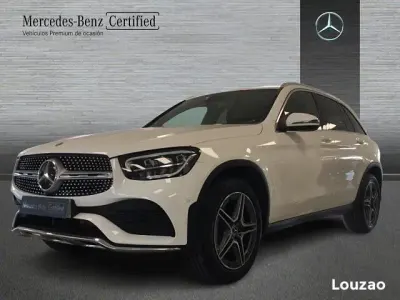 Usado Mercedes GLC220 194 CV (142 kW) 2022 Blanco polar SUV