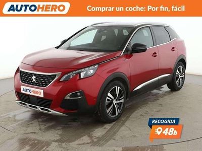 Usado Peugeot 3008 GT-line 131 CV (96 kW) 2018 Rojo SUV
