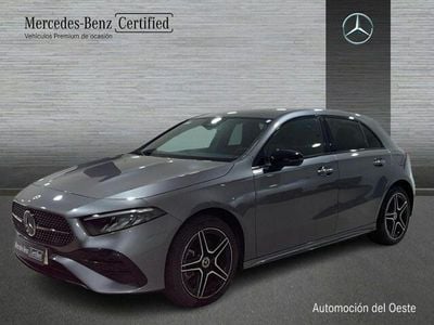 Gris Usado 2024 Mercedes A250 AMG line Berlina | 35.900 € (Precio justo)