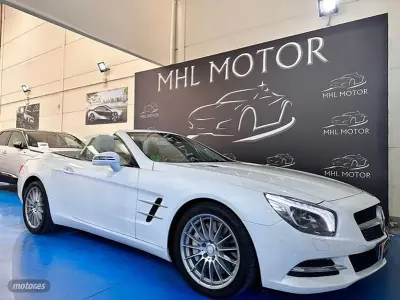 Usado Mercedes SL500 435 CV (319 kW) 2013 Blanco Descapotable
