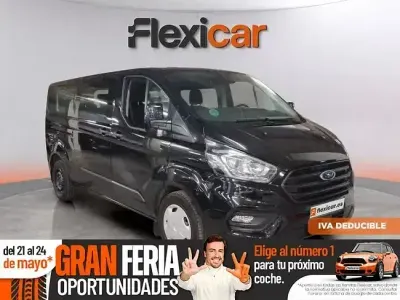 Usado Ford Transit Custom Trend 131 CV (96 kW) 2023 Negro Familiar