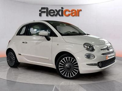 Blanco Usado 2018 Fiat 500 Lounge Descapotable | 10.790 € (Precio justo)