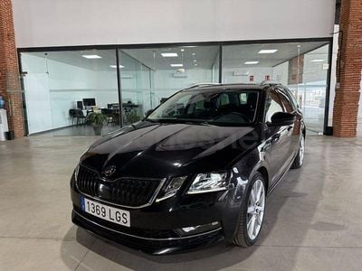 Brugt Skoda Octavia Style 150 HK (110 kW) 2020 Sort Stationcar