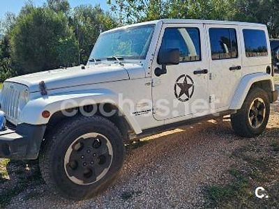 Blanco Usado 2013 Jeep Wrangler Unlimited Sahara SUV | 28.500 € (Precio justo)