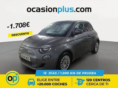 Usado Fiat 500e 86 kW (118 CV) 2023 Gris Utilitario